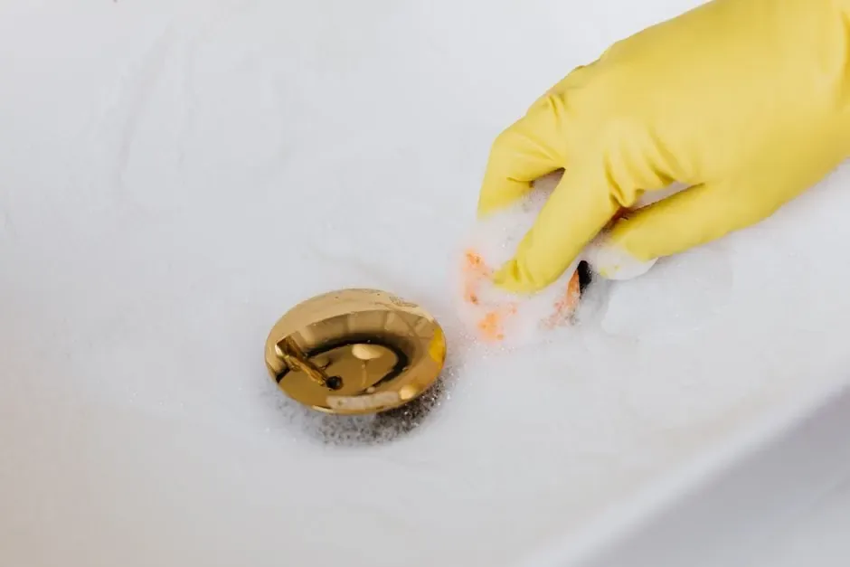 Clearing a clogged bathtub drain